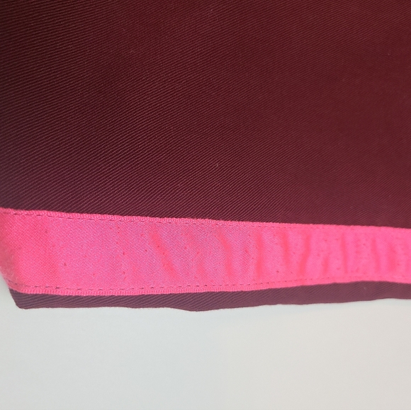 Hudson Maroon Pink Tuxedo stripe Pants - Picture 6 of 6